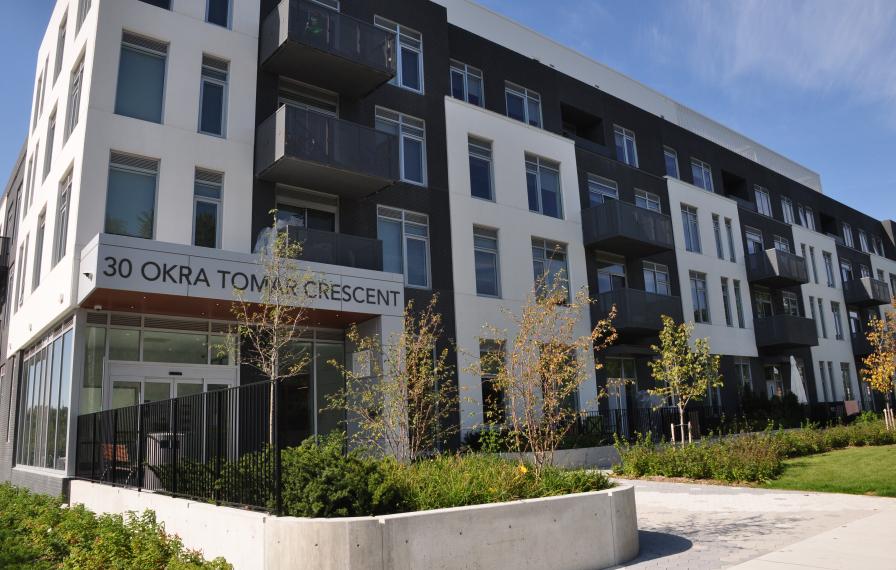 30 Okra Tomar Crescent townhomes in Leslie Nymark community.