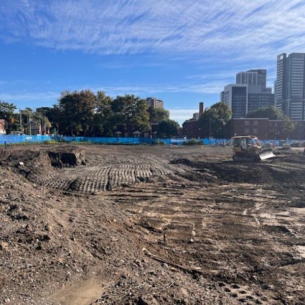 355 Gerrard St. E. The 355 Gerrard St. E. site has been fully cleared, paving the way for the next phase of development in Regent Park. 