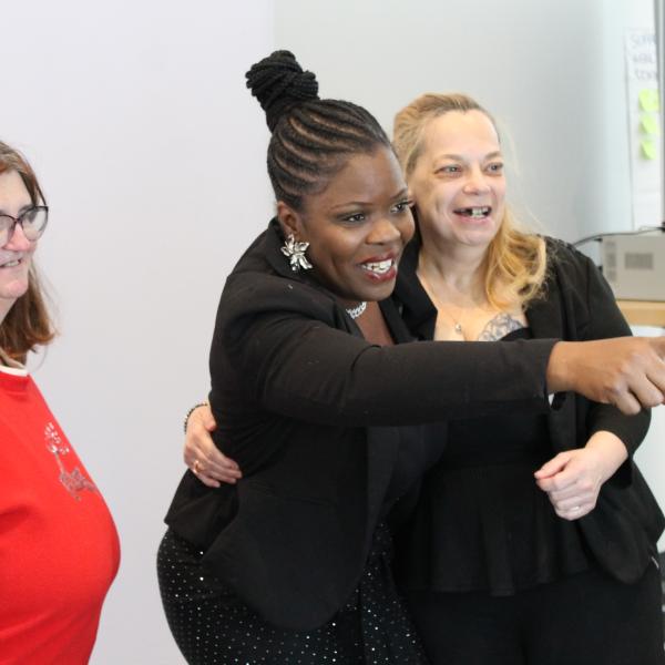 Live photo booth at TCAT.