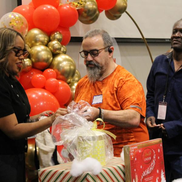 Raffle at East TCAT.