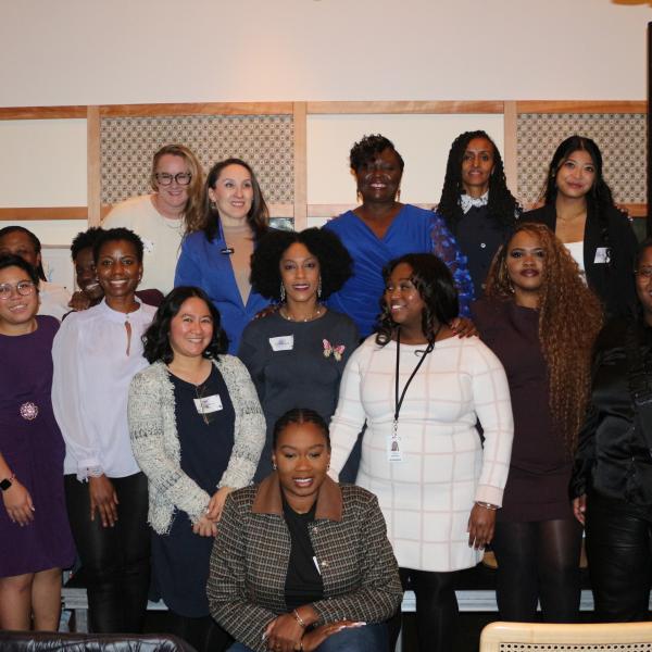 Speakers and staff at IAM event