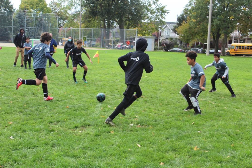Tenant youth playing soccer tenant youth playing soccer