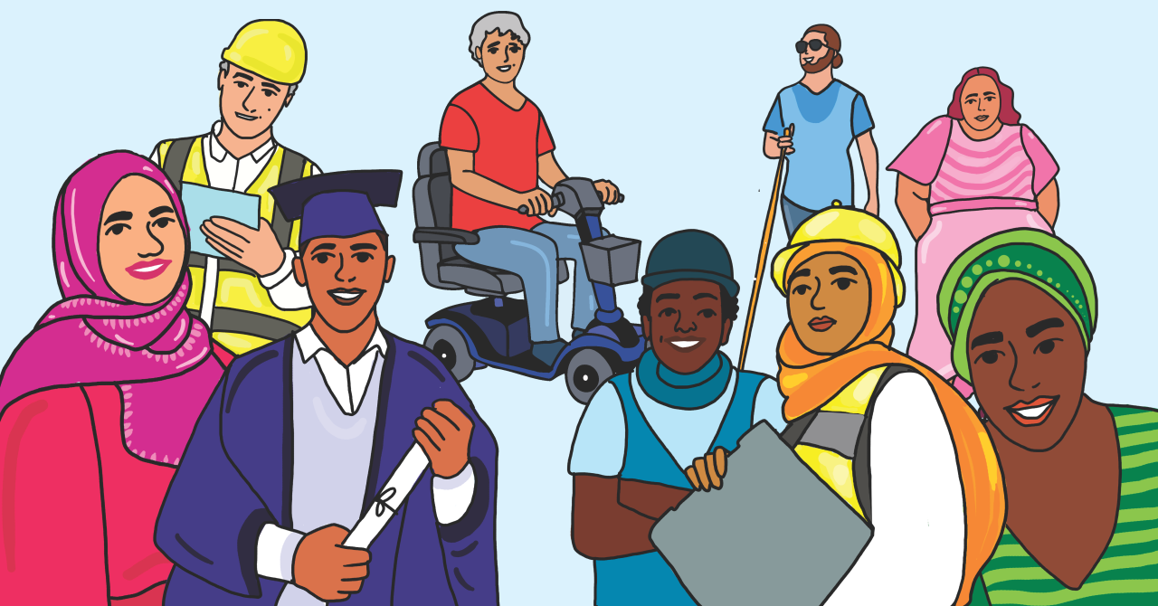 Illustrations of residents