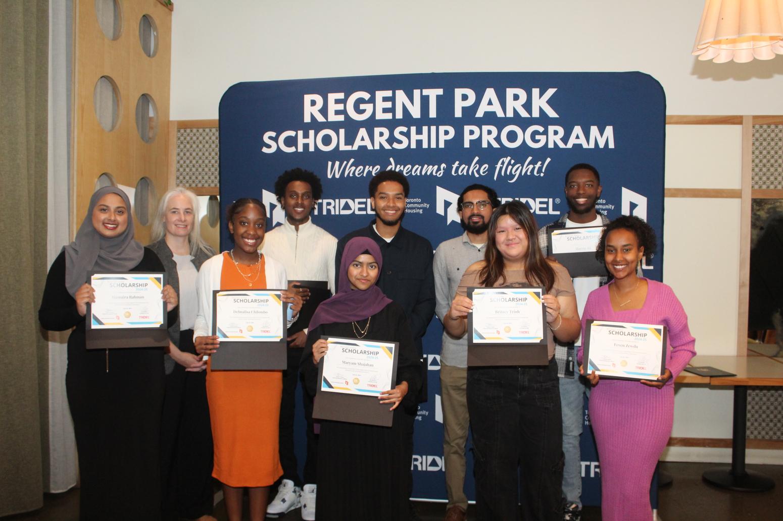 2024 Regent Park scholarship winners